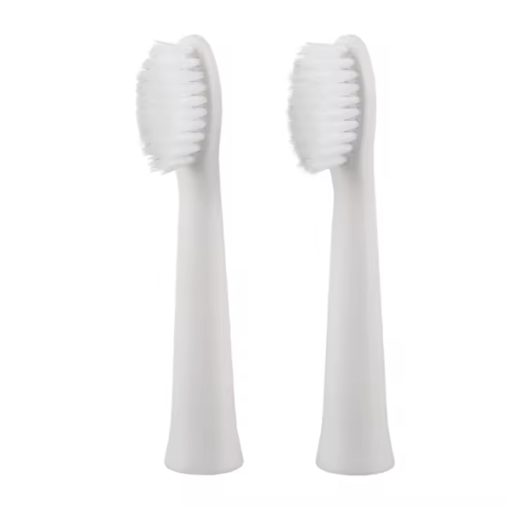 Cabezales de repuesto para cepillo de dientes EW0972, color blanco, 2 unidades - 1