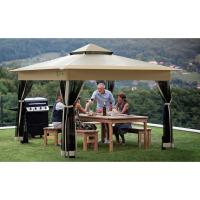 Carpa Plegable Gazebo 3.6x3.6m con Paredes Laterales de Malla