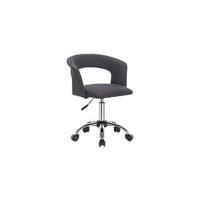 Taburete de Trabajo de 1 Pieza Giratorio Taburete de Silla Giratoria Silla de Oficina con Respaldo de Altura Regulable en Blanco - details 12