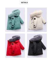 Chaqueta de Plumífero de Pato Blanco para Invierno 2025 Abrigo Exterior Cálido para Niños y Niñas - details 28