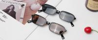 Gafas de sol vintage años 90 - Rectangulares pequeñas - Cuadradas modernas - Estilo divertido para mujer - details 7