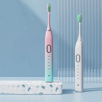 Cepillo de dientes eléctrico ultrasónico para adultos, cepillo de Metal recargable por USB, resistente al agua IPX7, blanqueamiento dental, limpieza sensible 1 - details 6