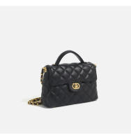 Bolso cuadrado pequeño de cadena de diamantes premium, bolso de mujer, nueva moda, bolso de mensajero de hombro versátil. - details 12