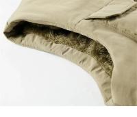 Chaleco Cargo para Hombre Abrigo Táctico de Lana Gruesa sin Mangas, Traje de Trabajo con Bolsillos, 6XL, Novedad 2025 - details 17