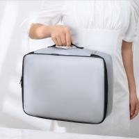 Bolsa de documentos impermeable y resistente al fuego, multicapa con cerradura, funda portátil para pasaporte, cierre de cremallera, maletín para archivos con asa cómoda - details 8