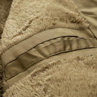 Chaqueta Parka de Vellón Cálido y Emparedada para Invierno Moda Casual con Cuello de Piel para Hombres - details 16