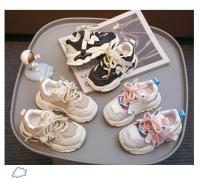 Zapatillas deportivas para niña, zapatos informales para correr, tenis de malla de aire versátiles a la moda para estudiantes, resistentes al desgaste, 2024 - details 1