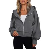 Otoño mujer sudaderas con capucha casual manga larga señora sudaderas con capucha tops - details 7