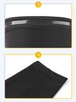 Calentadores de compresión para hombre y mujer, medias largas hasta la rodilla, para baloncesto, fútbol, ciclismo, protección UV, 1 piezas - details 15