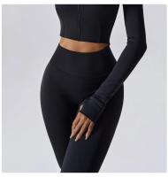 Pantalones de Yoga Transpirables para Mujer Pantalones Deportivos sin Costuras Elásticos Hips Push Up Leggings de Fitness Exercise Yoga Tipo de Paño: Entrenamiento - details 38