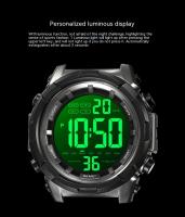 Reloj Deportivo Electrónico Impermeable Multifuncional con Dial Grande para Entrenamiento al Aire Libre para Estudiantes de Secundaria Reloj Luminoso para Hombres con Alarma - details 3