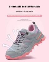 Zapatos de Trabajo de Acero Zapatillas de Seguridad para Mujeres Antideslizantes, Anti-golpes, No Punturables Moda de Zapatillas para Hombres - details 5