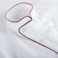 Abrigo de Chef uniforme chaqueta de Catering ropa Casual chaquetas para hombre blanco hombres traje suelto de manga corta. - details 4