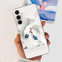 Funda de teléfono con diseño de mariposa y pantera para Samsung, carcasa trasera suave y transparente para móvil Samsung Galaxy A54, 5G, SM-A546B - details 1