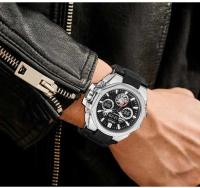 SMAEL Relojes deportivos Reloj despertador con pantalla LED digital resistente al agua 8098 Relojes de pulsera de cuarzo analógicos de moda joven para hombres - details 15
