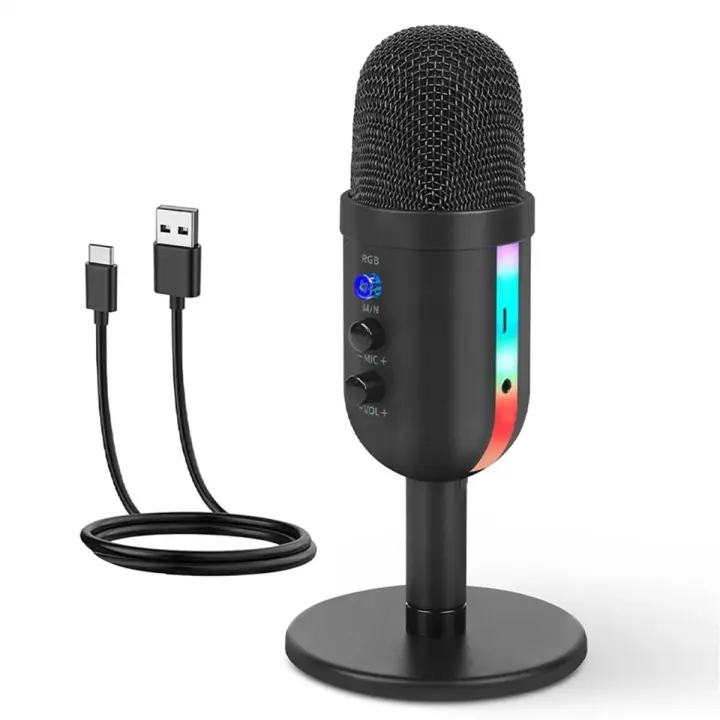 Micrófono de PC, grabación de ordenador, USB, condensador, Podcasters, Be Influencers, Micrófono de Estudio - 1