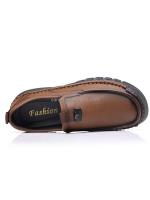 Nuevos zapatos informales de vaca real antideslizantes de cuero genuino 2024 hechos a mano de alta calidad para hombres - details 4
