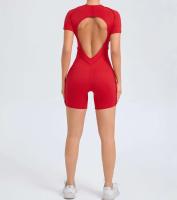 Monos deportivos de yoga para mujer Ouwu Un pieza deportiva sin espalda Ropa de trabajo activa Moda - details 13
