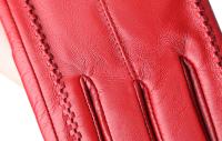 Guantes de piel de oveja para mujer, manoplas cortas de terciopelo fino para pantalla táctil, de cuero, de buena calidad, para invierno, 2226 - details 77