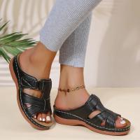 Sandalias de Cuña Premium Ortopédicas para Mujeres Zapatos de Plataforma Casuales de Cuero Antideslizante de Estilo Vintage Tallas 35-43 - details 3