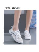 Zapatos de Malla de Verano 2025 Zapatillas Casuales para Mujeres Antideslizantes y Resistentes al Desgaste Zapatos de Suela Suave Versátiles Coreanos Blancos - details 6