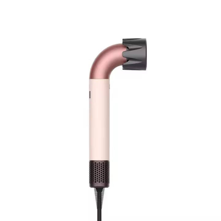 Elegante secador de pelo de alta velocidad de tubo curvo pequeño, cuidado del cabello con poco ruido, para crear un secador de pelo seco de salón - 1