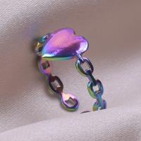 Joyería para dedos de niña, Anillos de corazón para mujer, accesorios, Anillo de acero inoxidable, suministros de amor, Anillos DIY, regalo del Día de San Valentín - details 25