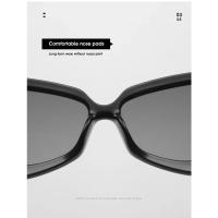 Gafas de Sol para Mujer en Forma de Ojo de Gato Montura Irregular de Lujo Populares - details 4