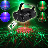 ESHINY Remote R&G Laser 24 Patterns Projector Effect Light Blue Led Bar DJ Dance Shop Holiday Disco Family Party Show T122D3 - details 2