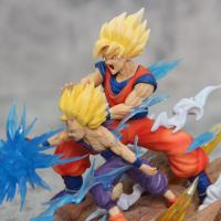 Figura de Son Goku, Kamehameha, Kakarotto Cell, Super Saiyan, modelo de decoración, estatua, muñeca, reg - details 22