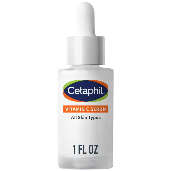 Suero de vitamina C Cetaphil, reduce visiblemente la apariencia de manchas oscuras e hiperpigmentación, formulado con niacinamida, diseñado para - 1
