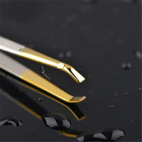Pinza De Maquillaje De Acero Inoxidable Alta Calidad Para Eliminación De Vello De Pestañas Y Cejas Herramienta Esencial Para Belleza - details 2