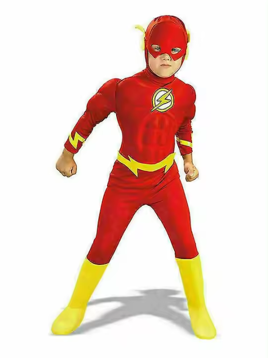 Disfraz de superhéroe BSSM The Flash Chest Outfit - 1