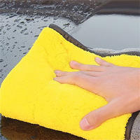 Toalla de Microfibra Super Absorbente 30x60CM para Lavado de Coches y Limpieza de Ventanas Herramientas de Limpieza Doméstica Polishing - details 5