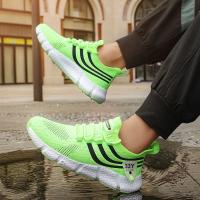 Zapatos deportivos informales para hombre, zapatillas ligeras transpirables, zapatillas para correr de malla negra para exteriores, zapatillas deportivas para correr, Tenis para caminar - details 12
