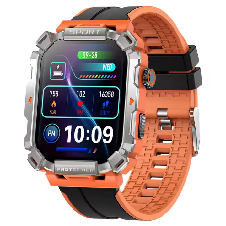 Reloj Inteligente para Hombre, Reloj Inteligente SANLEPUS con Pantalla de 2,01", Llamadas Bluetooth HD, Notificaciones, Monitoreo de Salud, Más de 100 Deportes - 1