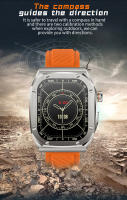 Reloj mujer inteligente Fitness exterior deporte Bluetooth llamada Seguimiento GPS hombre ritmo cardíaco Reloj de presión arterial - details 5