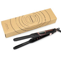 Mini plancha de pelo plana para lápiz, plancha alisadora de barba de calentamiento rápido, plancha plana pequeña para alisador de pelo corto - details 8