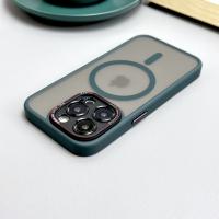 Funda de Teléfono Magnética Profesional MagSafe de Carcasa Dura a Prueba de Golpes para iPhone 14 12 13 15 Pro Max/Plus Carga Inalámbrica Mate Semi-Transparente Anti-choque - details 16