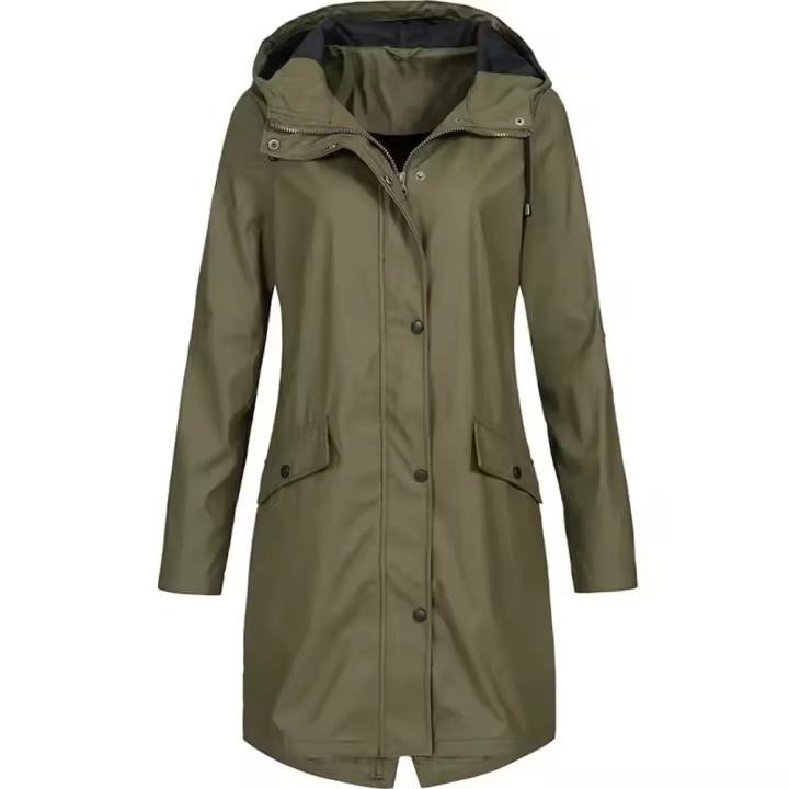 Chaquetas impermeables de Montañismo para mujer, chubasquero largo para montar en bicicleta al aire libre, regalos femeninos - 1