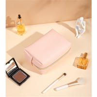 Bolso De Cosméticos Para Mujer Impermeable PU Cuero Monedero De Maquillaje Portátil Organizador De Viaje Estuche De Almacenamiento De Toallitas - details 9