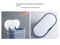 Cubo de Basura Inteligente de Inducción 7L Sensor Táctil Eléctrico para Cocina, Baño, Dormitorio - details 15