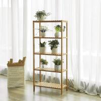 Estantería de Almacenamiento de Bambú, Zapatero para Plantas de 4 Niveles, para Entrada - details 2