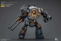 JOYTOY 40k 1/18 figuras de acción Mecha Anime 24cm Space Woes Contemptor Dreadnought con Gravis Bolt Cannon - details 9