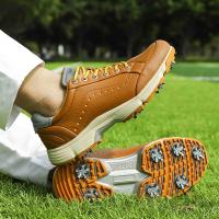 Zapatos de Golf Impermeables Antideslizantes Entrenamiento en Campo de Picos para Hombres y Mujeres - details 8