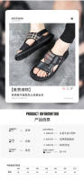 Nuevas Sandalias de Verano para Hombres Uso Ligero Casual con Suela de Cuero Desgastado - details 5