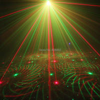 ESHINY Mini 4in1 Pattern Effect R&G Audio Star Whirlwind Laser Projector Stage Disco DJ Club Bar KTV Family Party Light Show P14 - details 9