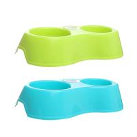 Juego de cuencos desmontables para Alimentación de Mascotas, cuencos dobles duraderos para gatos y perros, suministros de riego, contenedor de comida, plato alimentador, suministros para mascotas - details 0