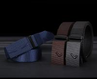 Cinturón de nailon transpirable para hombre, cinturón táctico de diseñador de lona de vaquero para exteriores, regalos militares, 남가가벨cece - details 5