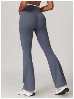 Pantalones de camping para mujer, monos de yoga reforzados de cintura alta con levantamiento de cadera, ropa de gimnasio, monos deportivos ajustados - details 7